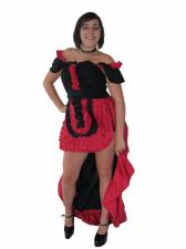Costume Ladies Moulin Rouge Can Can Saloon Girl Costume Image