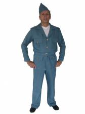 Costume Mens 1940s Wartime Airforce Fancy Dress Costume Image