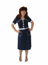 Costume Ladies 1940s War Time Costume Image