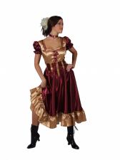 Costume Ladies Moulin Rouge Can Can Saloon Girl Costume Image