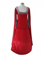 Costume Ladies Medieval Queen Tudor Costume Image