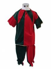 Costume Boys Girls Medieval Jester Fancy Dress Costume  Image