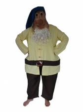 Costume Adult Happy Dwarf Fancy Dress Costume Image