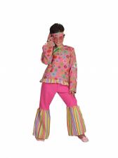 Costume Girls 1970s Hippy Fancy Dress Costume Image