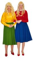 Costume LADIES 1980s BUCKS FIZZ  FANCY DRESS COSTUME 80s Image