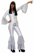 Costume Abba Mama Mia ! Ladies 1970s Fancy Dress Costume Image