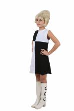 Costume Ladies 1960s Mod Fancy Dress Costume Image