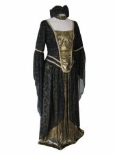 Costume Ladies Medieval Queen Costume Image