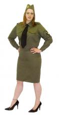 Costume Ladies 1940s Wartime Andrew Sisters Costume Size 12 - 14 Image