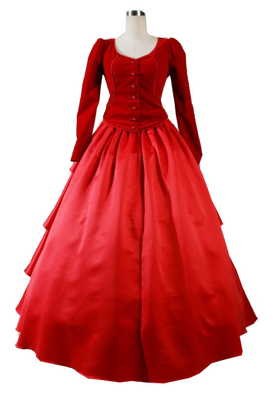 Ladies Victorian Day Costume Image