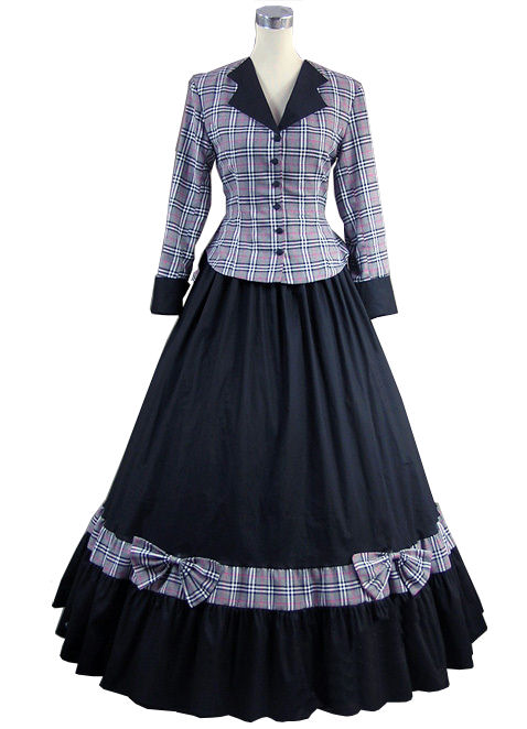 Ladies Victorian Day Costume Image
