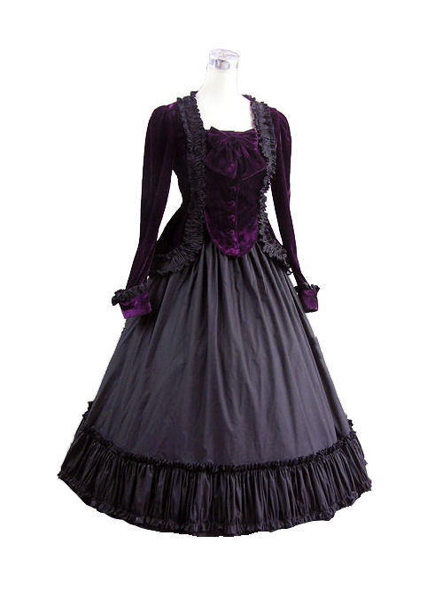 Ladies Victorian Edwardian Day Costume Image