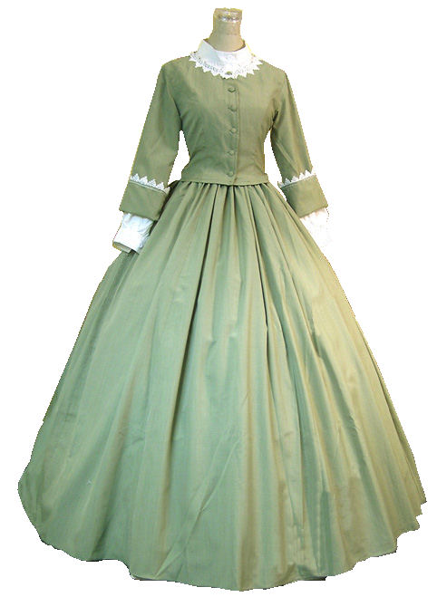 Ladies Victorian Day Costume Image