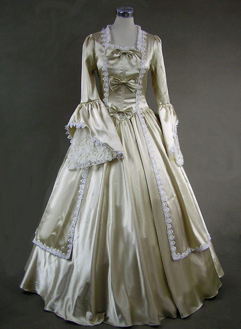 Ladies 18th Century Marie Antoinette Masked Ball Costume Image
