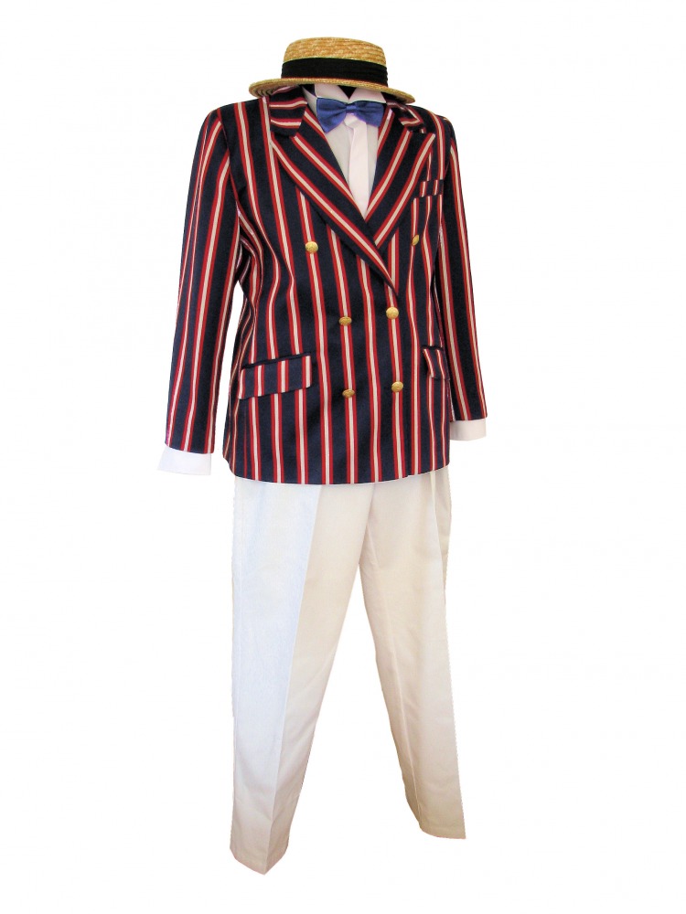 Men's 1920s 1930s Victorian Edwardian Boating Jacket Image