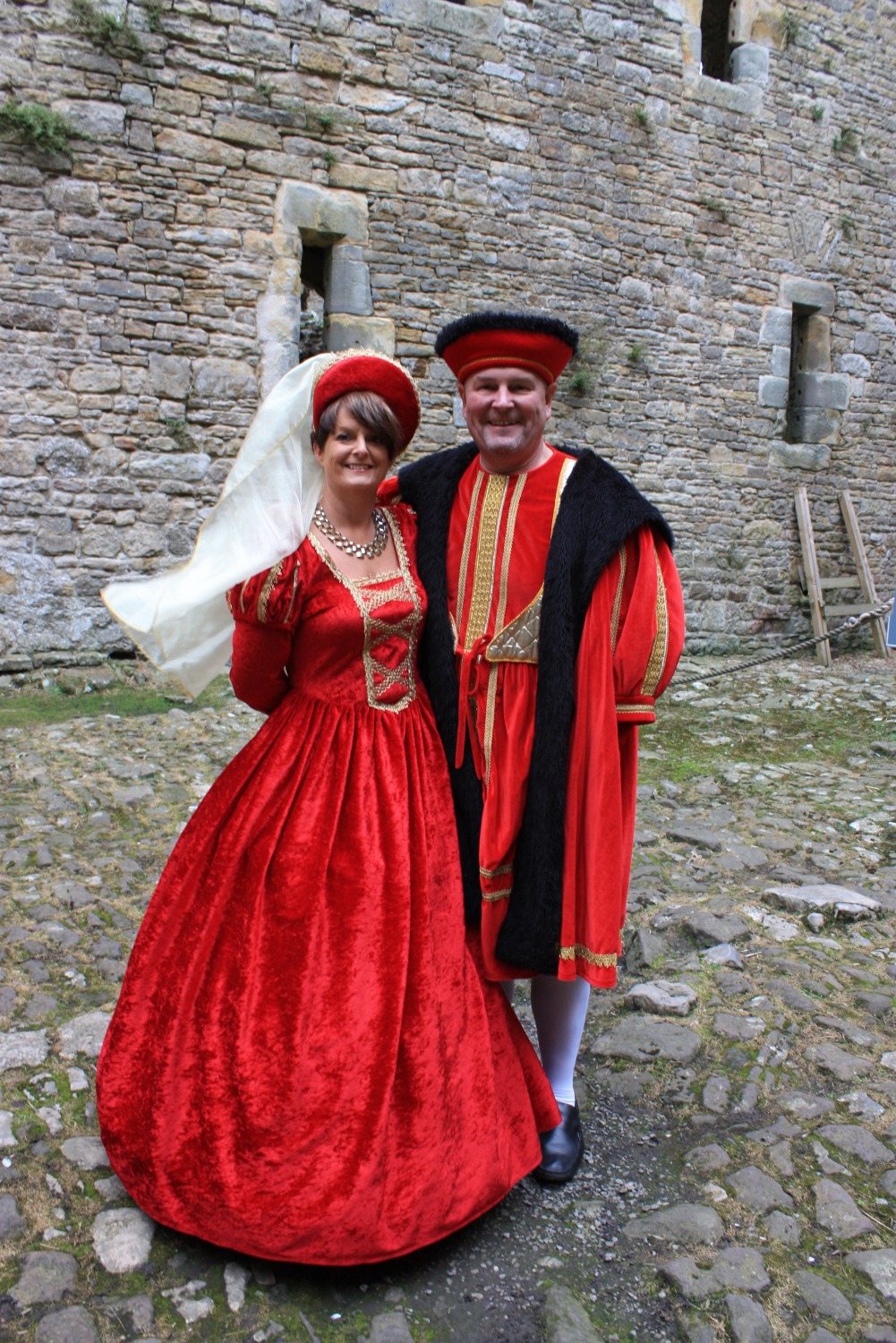 Men's Medieval Tudor Henry V111 Costume Image