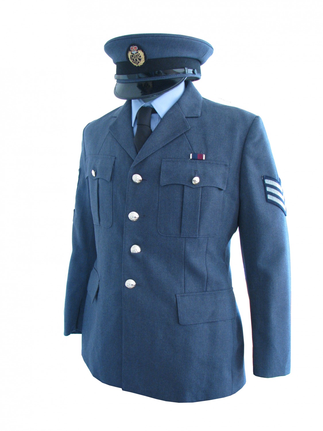 Men's 1940s Wartime RAF Uniform Jacket Chest 40" Image