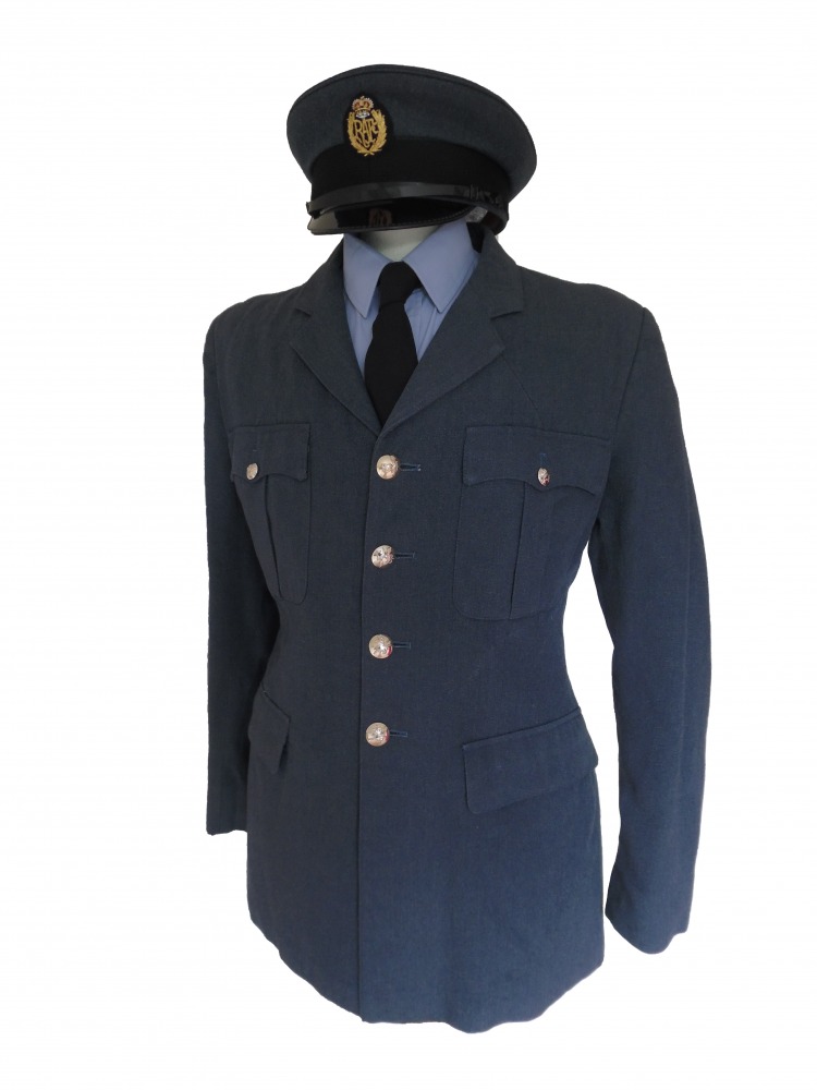 Men's 1940s Wartime RAF Uniform Jacket Chest 42" Image