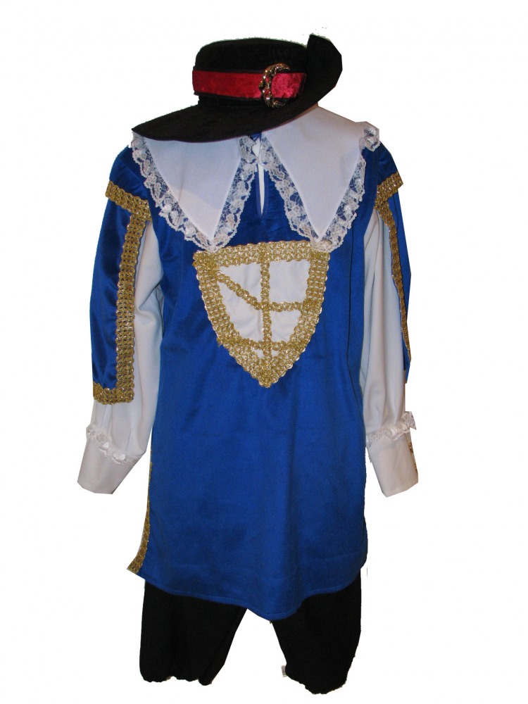 Men's 17th Century Musketeer Costume Image