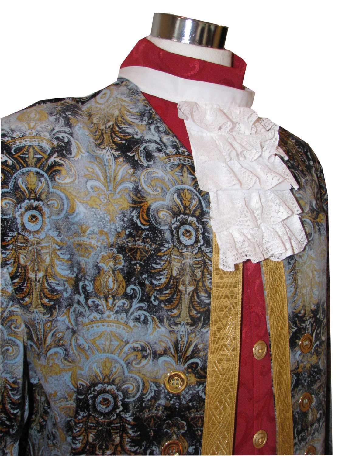 Men's 18th Century Masked Ball Costume Image