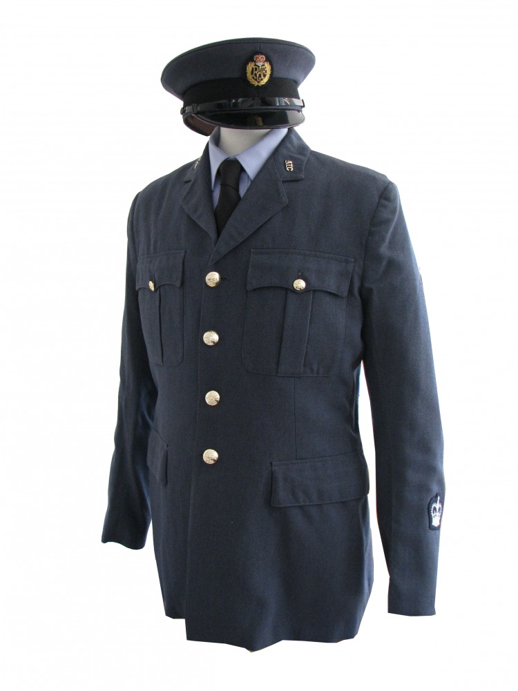Men's 1940s Wartime RAF Uniform Jacket Chest 42" Image