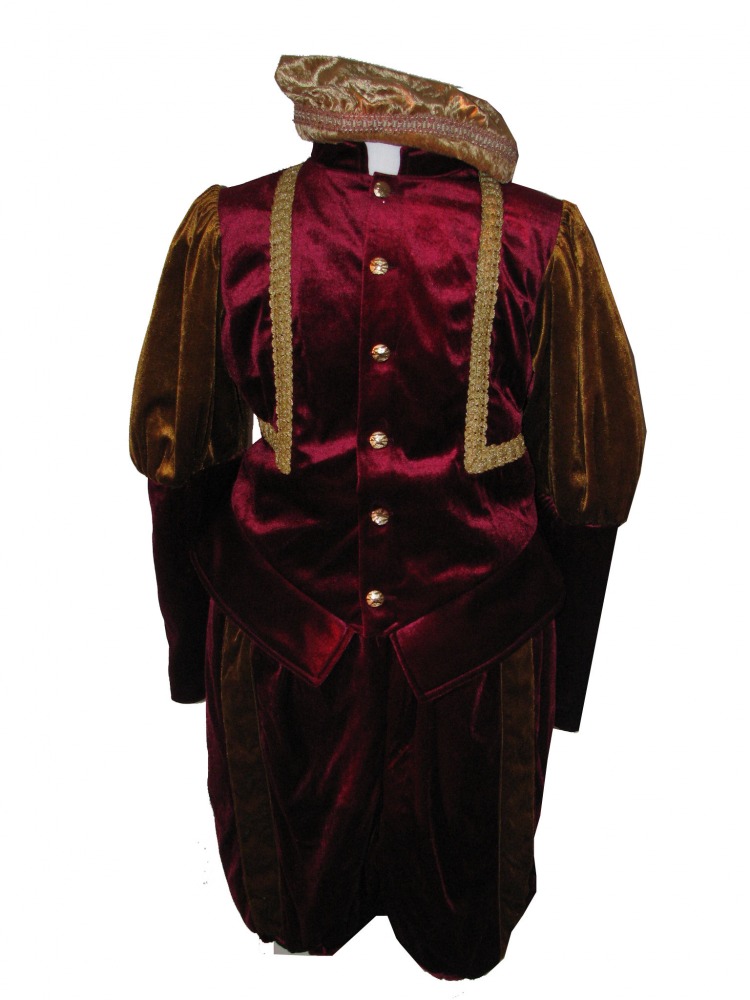 Men's Medieval Tudor Costume Image