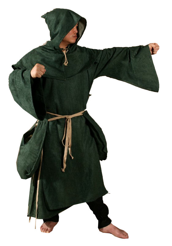 Mens Medieval Monk Robin Hood Costume Image