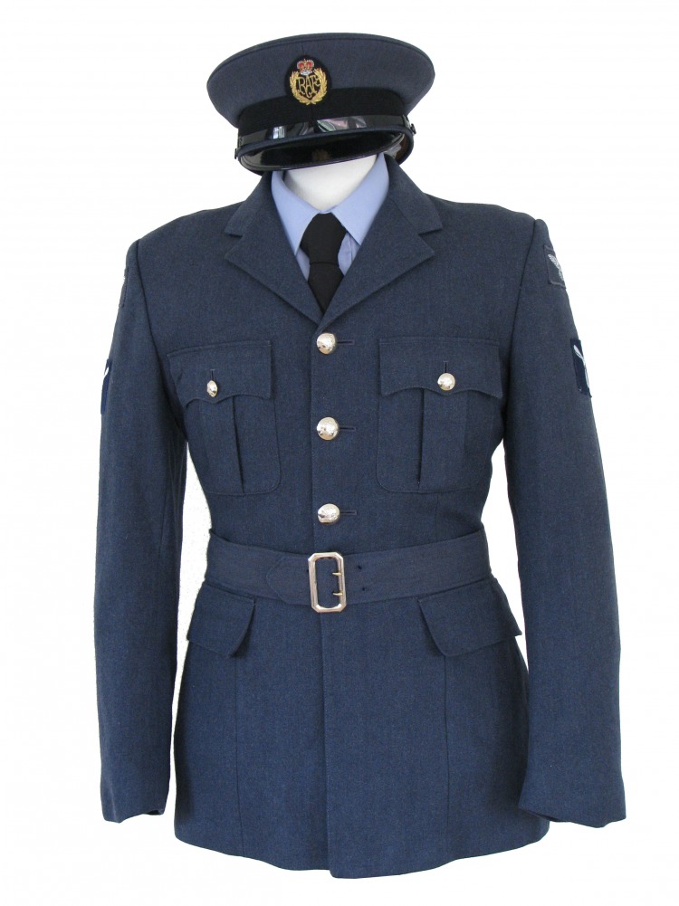 Men's 1940s Wartime RAF Uniform Jacket Chest 38" Image