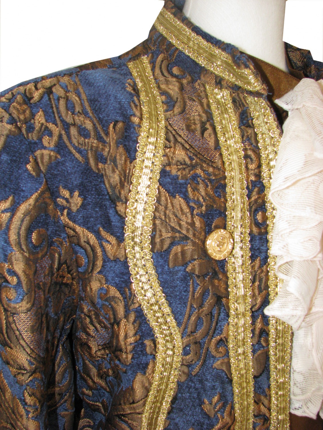 Men's Deluxe 18th Century Masked Ball Costume Image