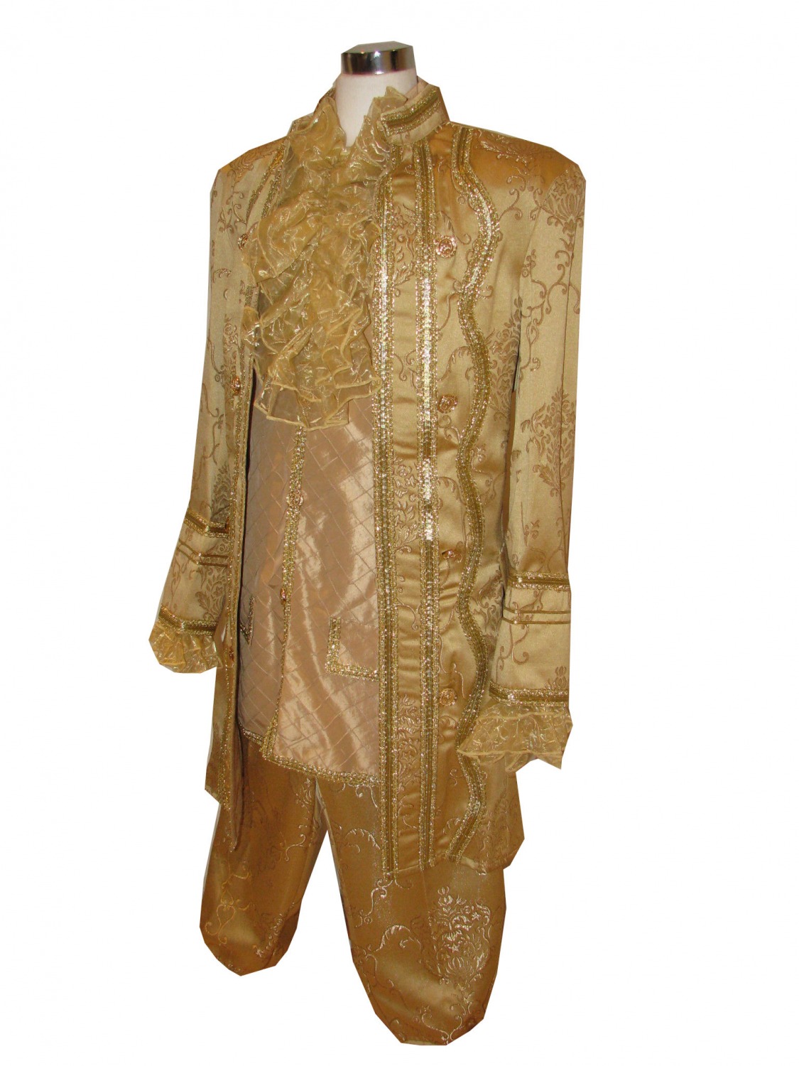 Men's Deluxe 18th Century Masked Ball Costume Image