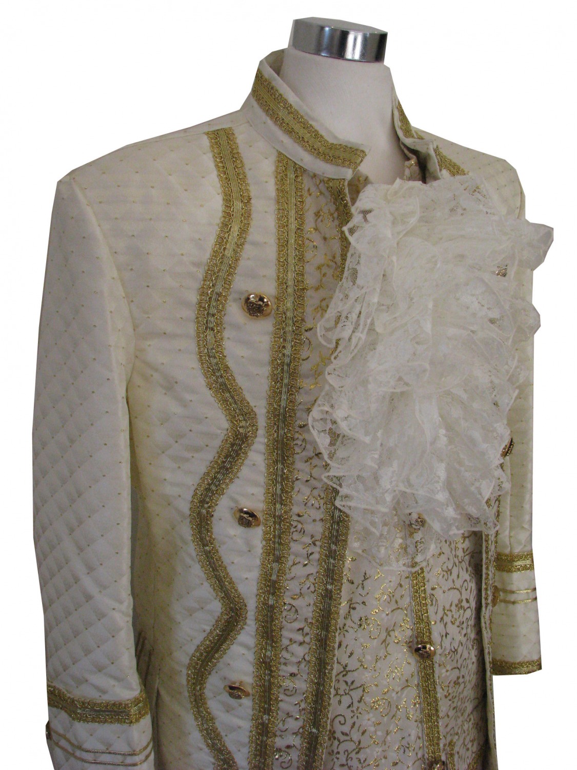Men's Deluxe 18th Century Masked Ball Costume Image