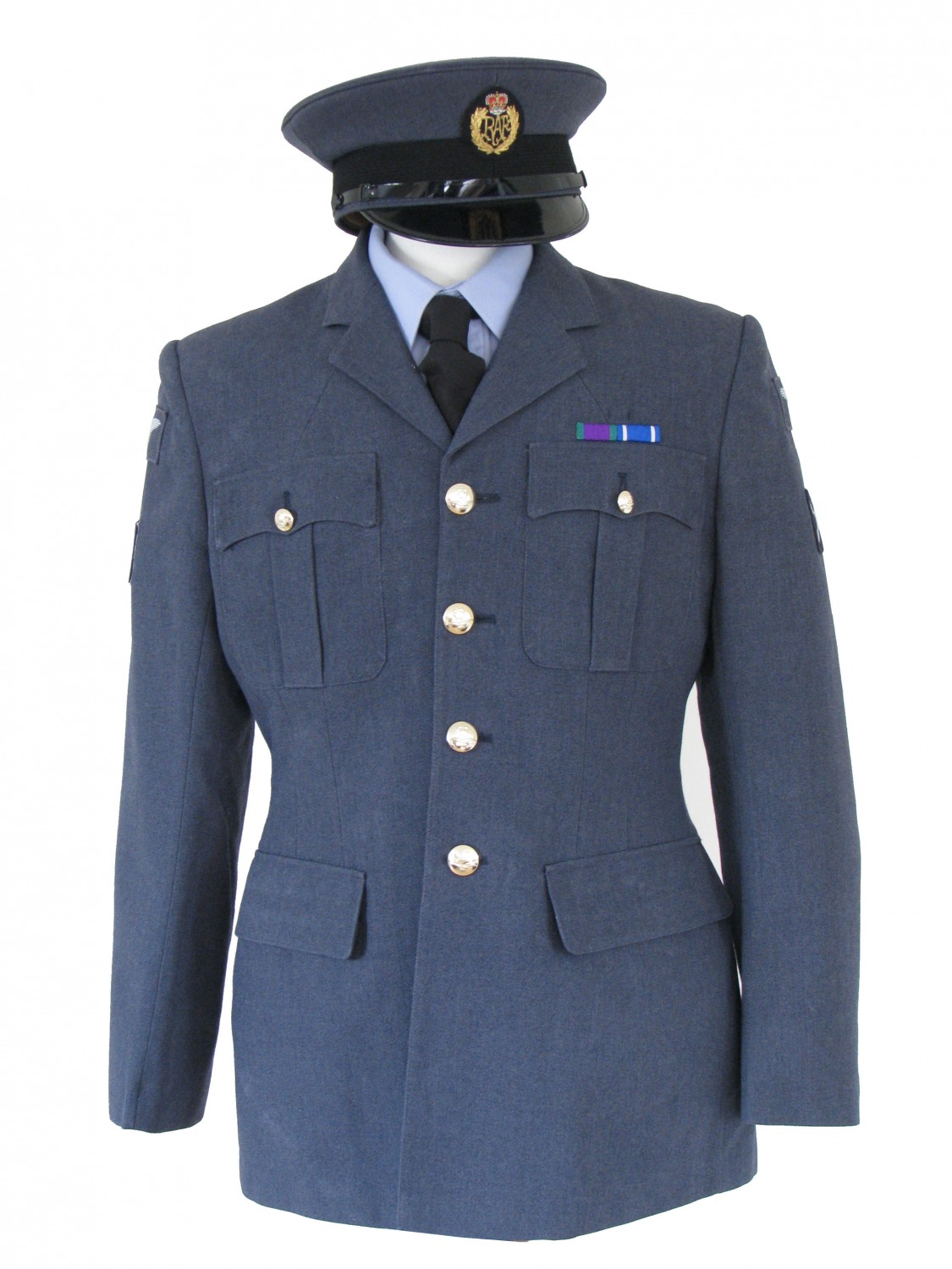 Men's 1940s Wartime RAF Uniform Jacket Chest 40" Image