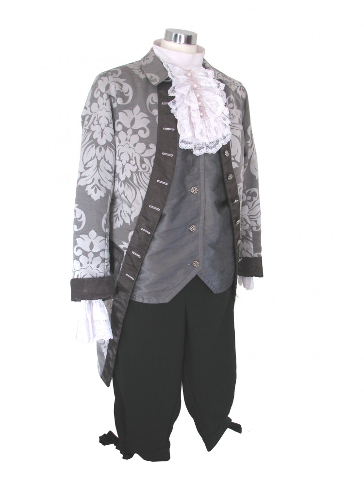 Men's 18th Century Deluxe Masked Ball Costume Image