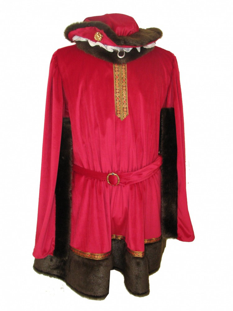 Men's Medieval Tudor Costume Image