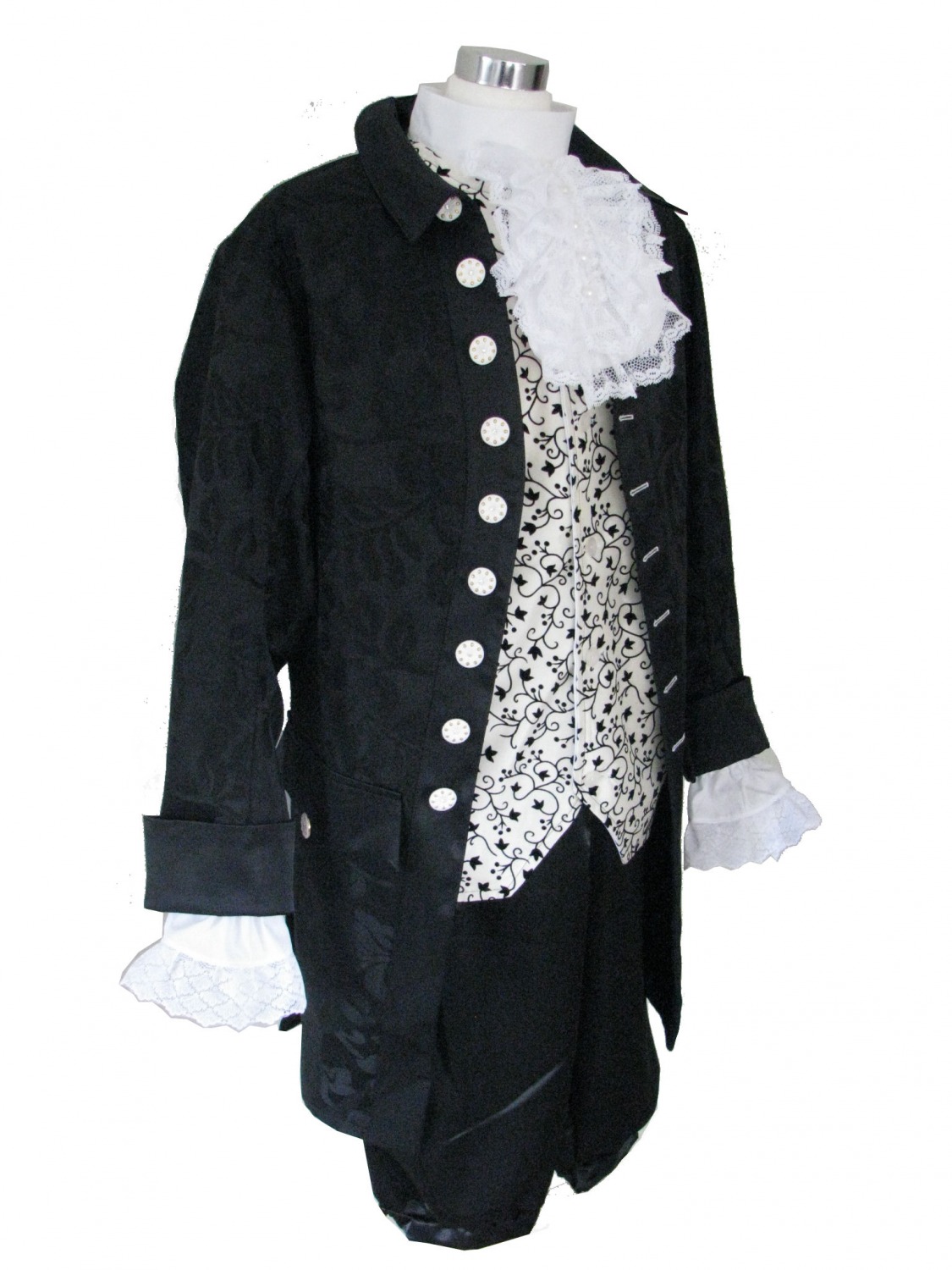 Men's 18th Century Masked Ball Costume Image