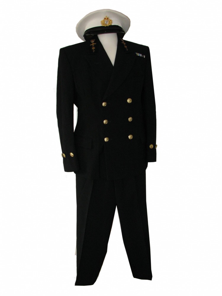 Men's 1940s Royal Navy Petty Officer Uniform Image
