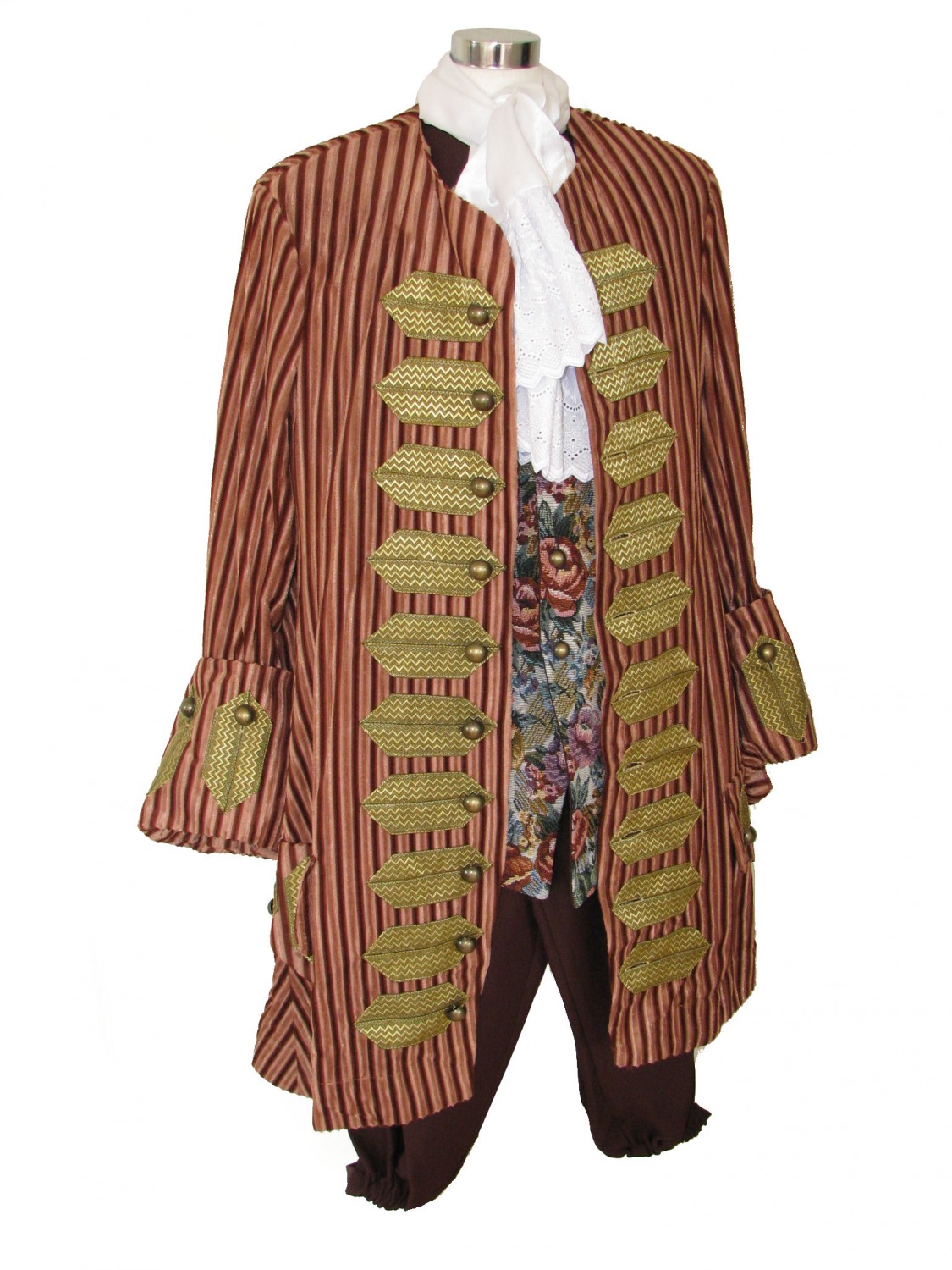 Men's Deluxe 18th Century Masked Ball Costume Image
