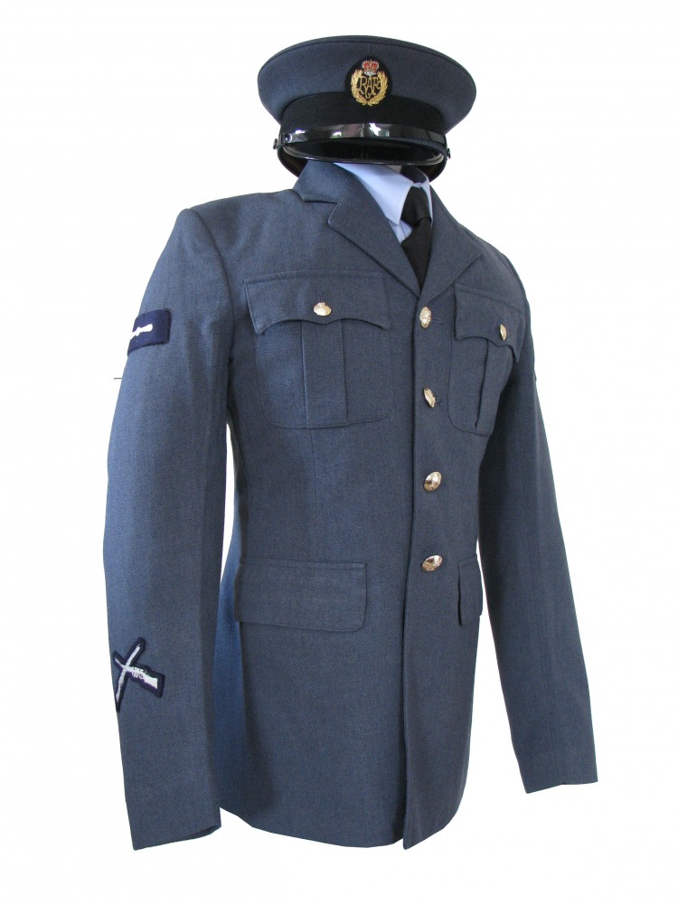 Men's 1940s Wartime RAF Uniform Jacket Chest 36" Image