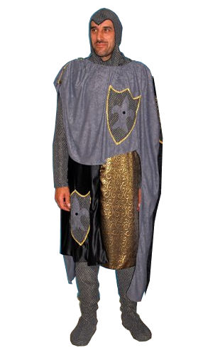 Men's Medieval Knight Costume Image