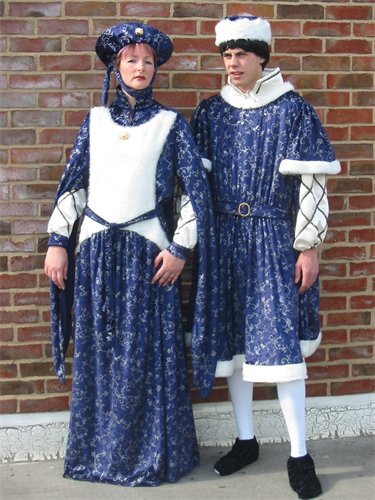Men's Medieval Tudor Costume Image