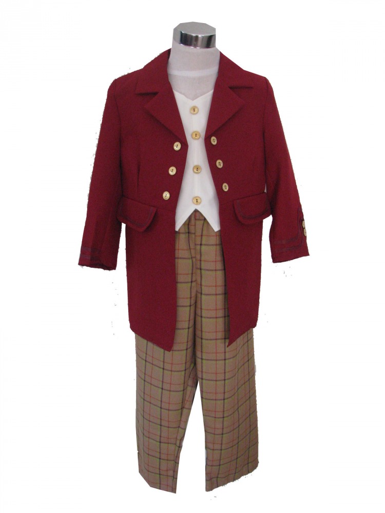 Boy's Victorian Edwardian Costume Image