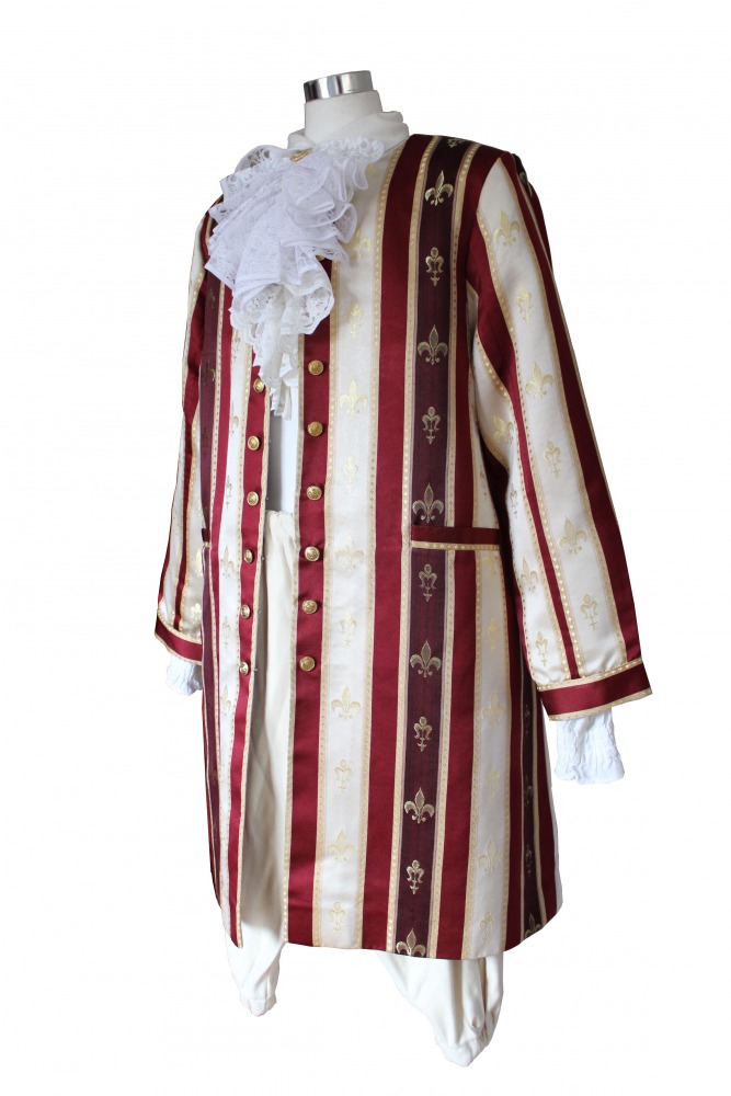 Men's Deluxe 18th Century Masked Ball Costume Image