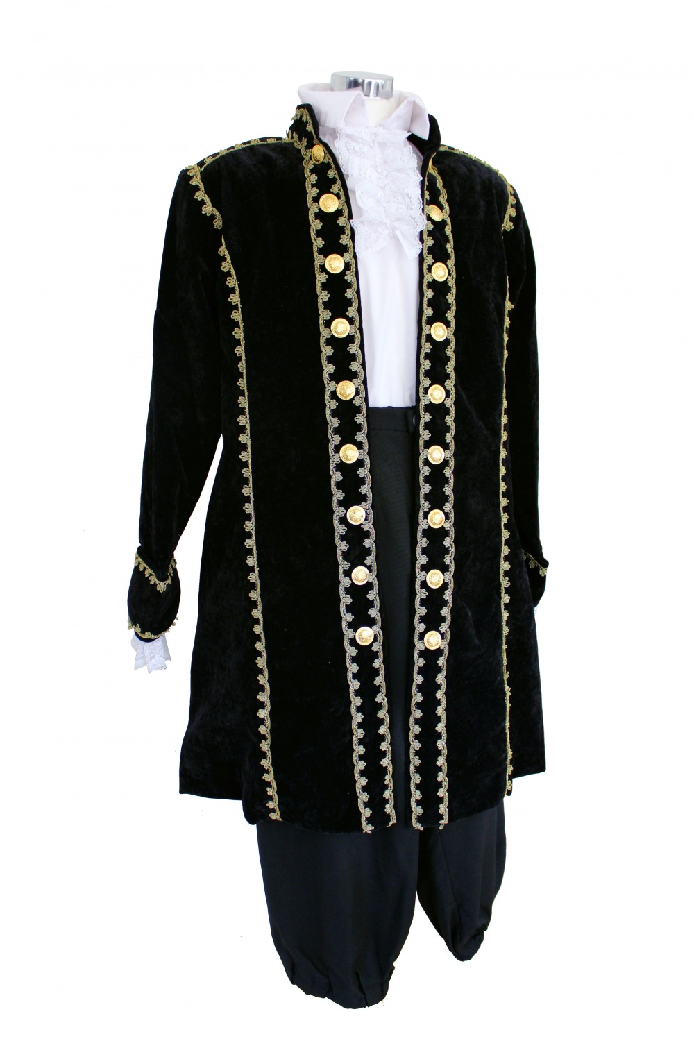 Men's Deluxe 18th Century Masked Ball Costume Image