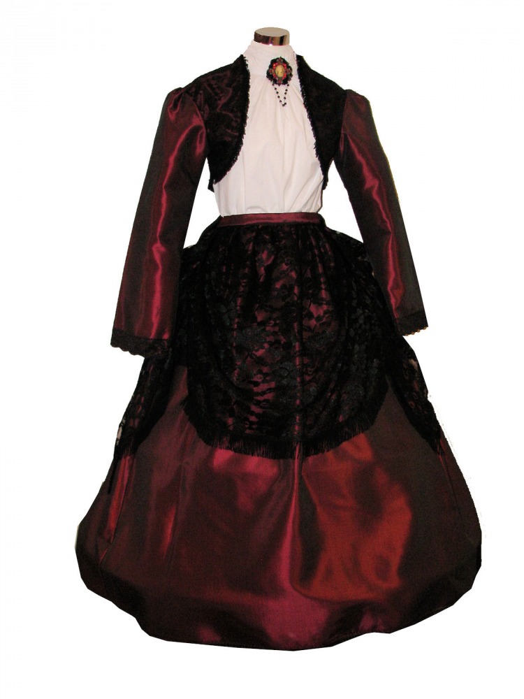 Edwardian Victorian Cosplay Costume for Adults