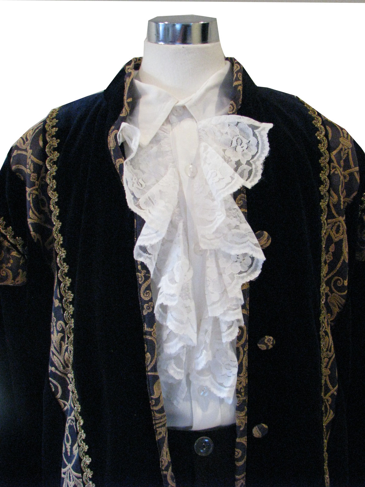 Men's 18th Century Georgian Masked Ball Costume Image