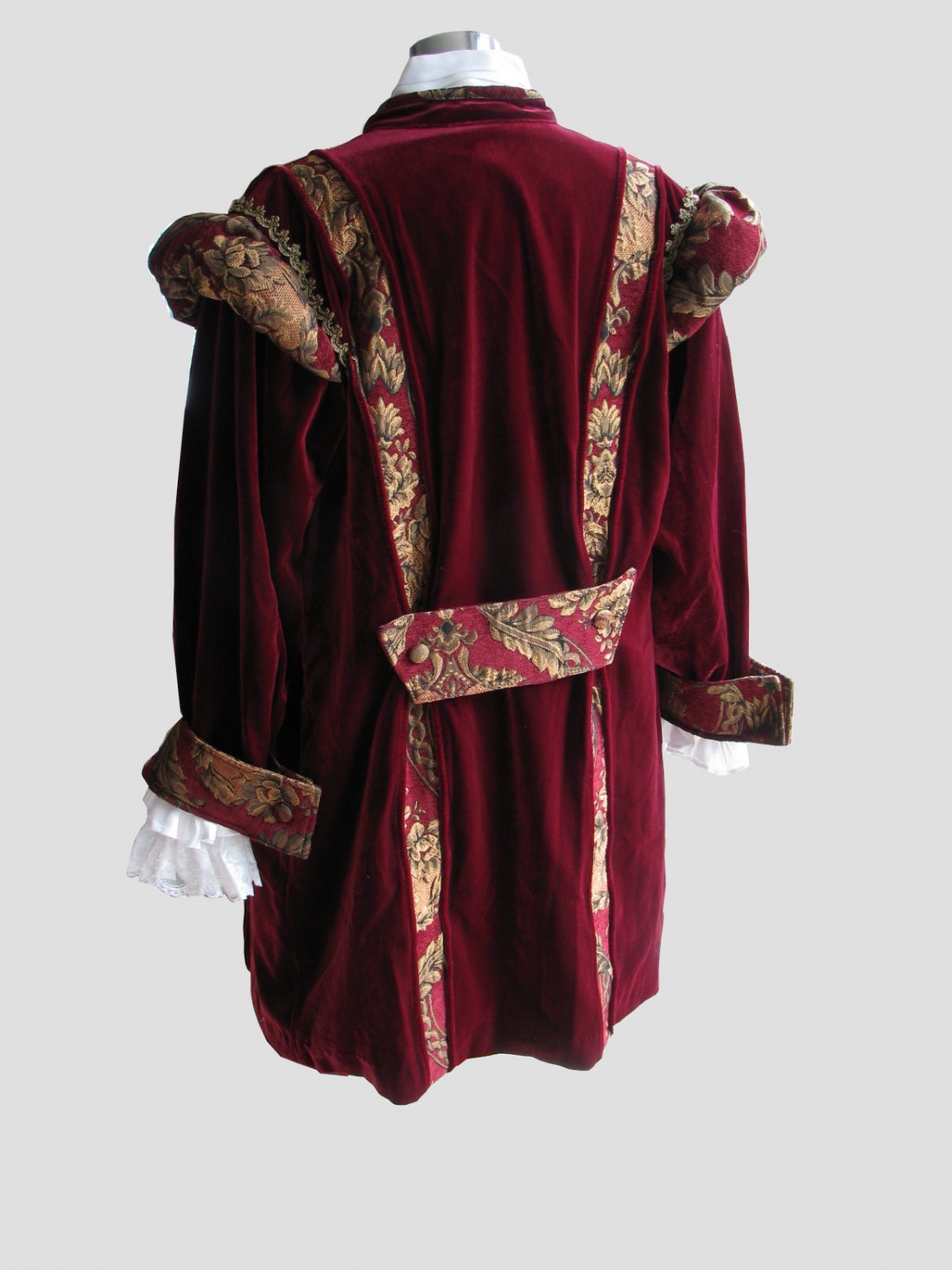 Men's 18th Century Georgian Masked Ball Costume Image
