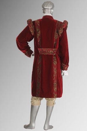 Men's 18th Century Georgian Masked Ball Costume Image