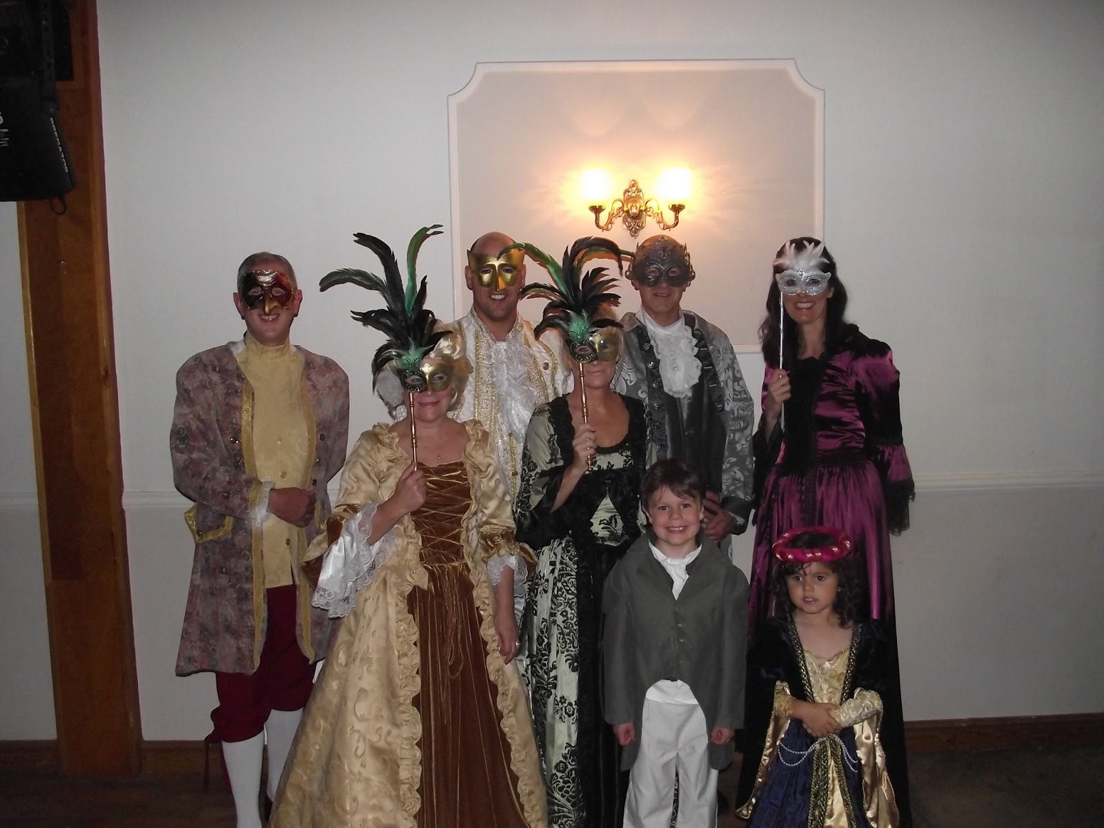 Fan Charleston  Venetian Carnival Costume