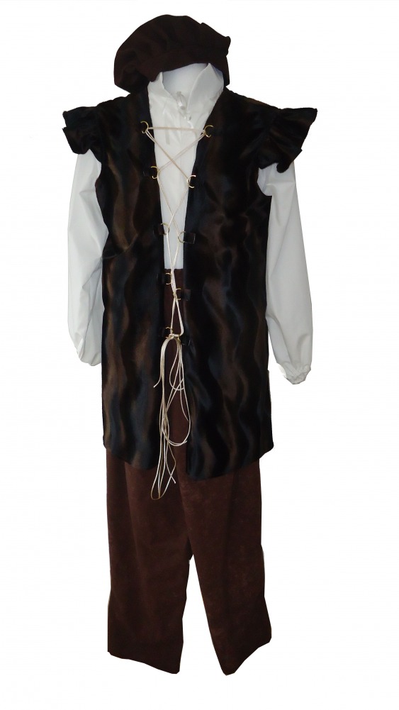 Men's Medieval Tudor Costume Image