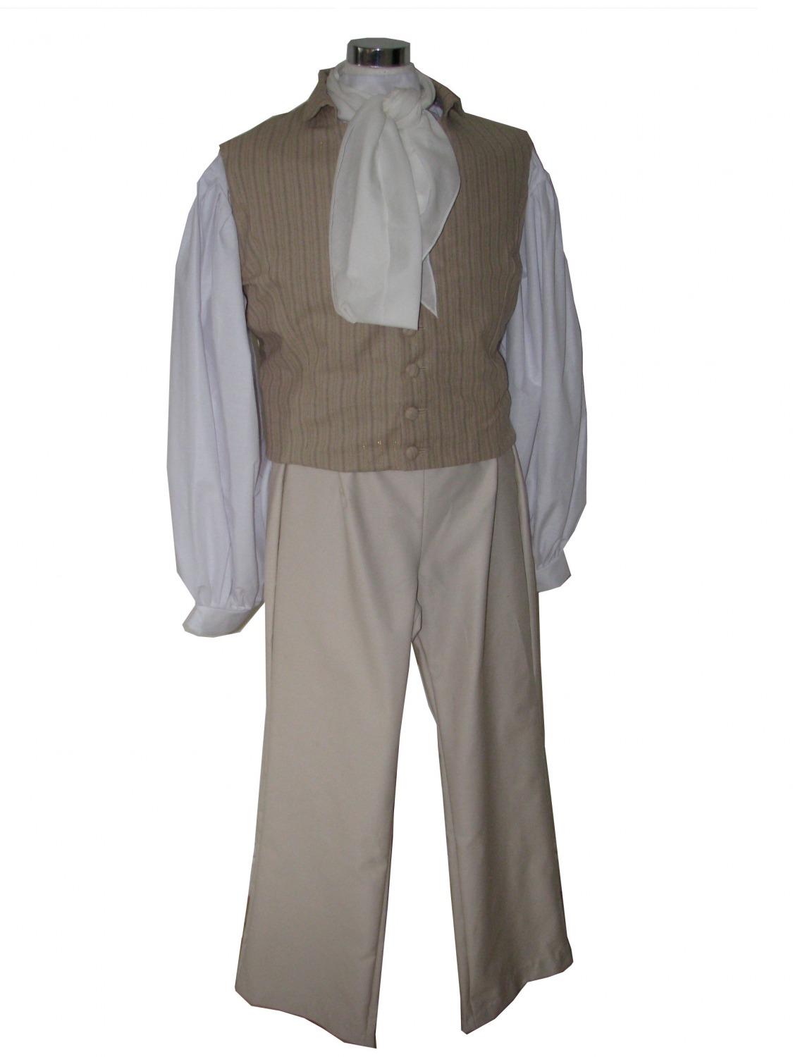 Men's Deluxe Regency Mr. Darcy Victorian Costume Size L/ XL Image